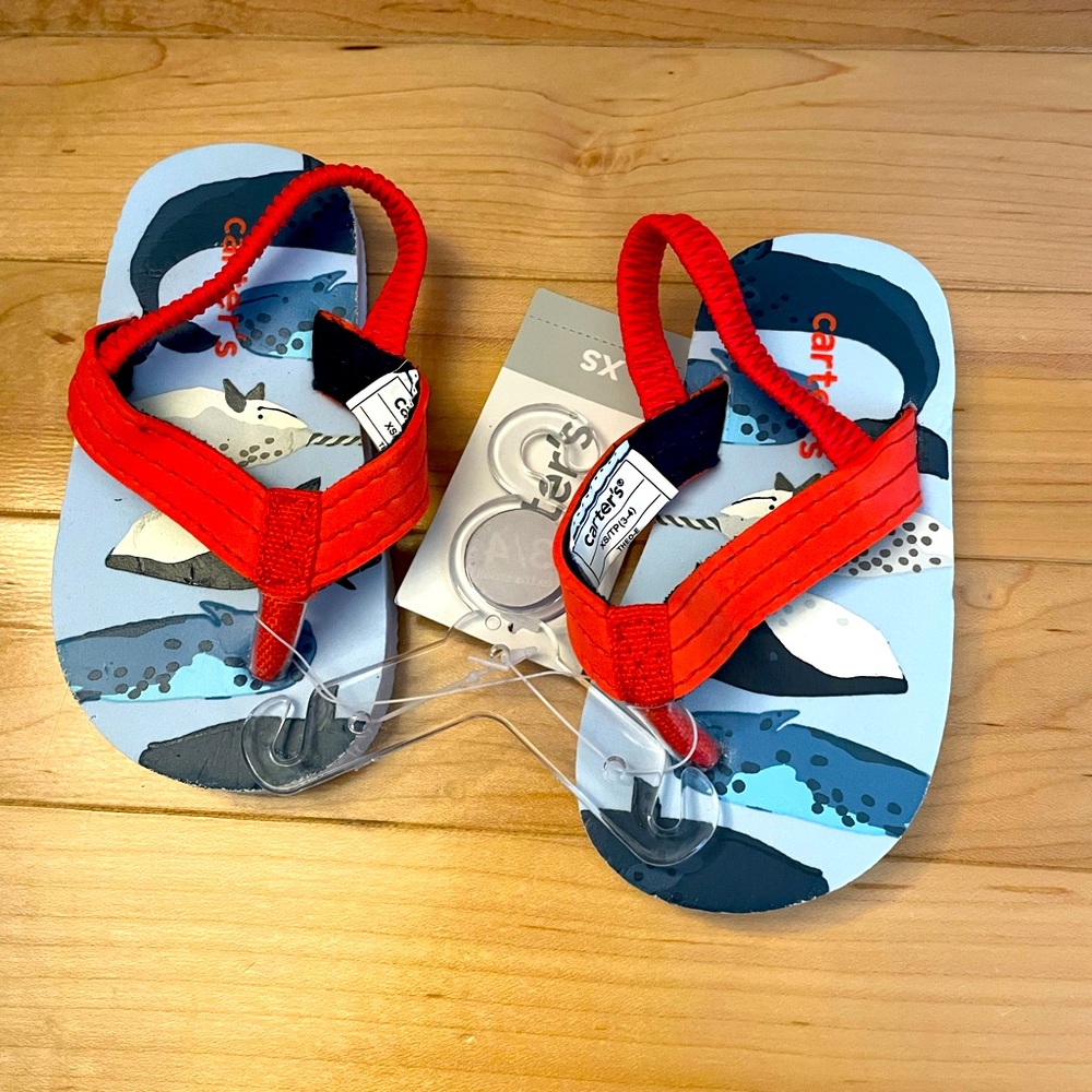 Carter’s NWT sandals, size 3/4 or XS